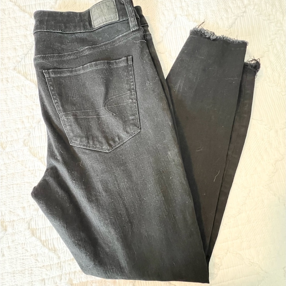 Black skinny jeans size 12